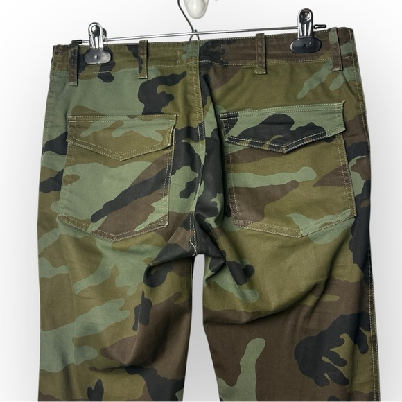 Nili Lotan Jenna Pant in Fall Green Camo 2 - Picture 7 of 12